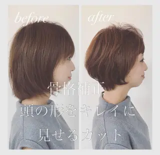 ショート ショート、ボブ特化 長島智彦のヘアスタイル