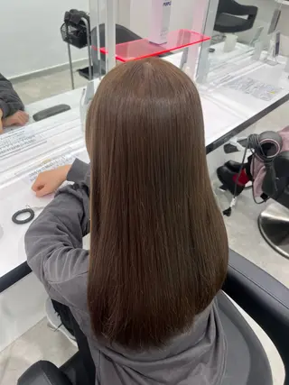 ロング レイヤーカット/ケ アブリーチ/Moeのヘアスタイル