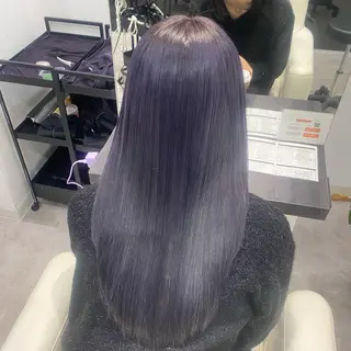 ロング カラー ハイトーン/髪質改善 /韓国SUZUKAのヘアスタイル