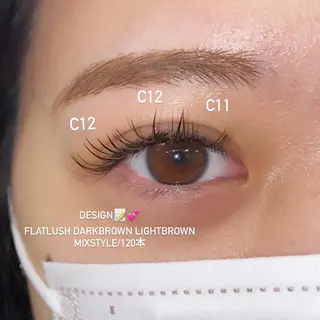 マツエク・マツパ PLATINUM   DOLL【プラチナムドール】所属・ひろこ eyelist🎀のマツエク・マツパデザイン