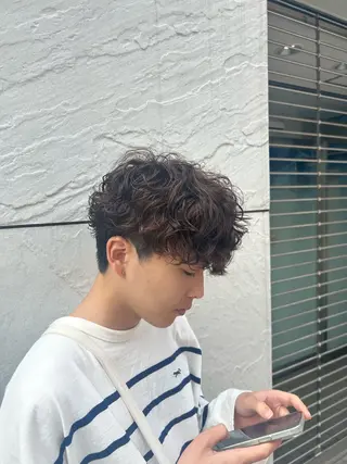 パーマ メンズ パーマ支持率No.1 ❤️🔥安成弾のヘアスタイル