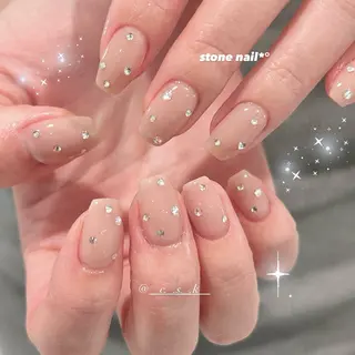 ネイル 🎀チーク/ちゅるん 🫧chisa🎀のネイルデザイン