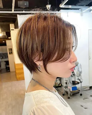ショート カラー le. pidorgeのヘアスタイル