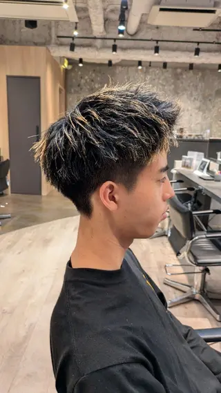 ショート メンズ men's salon Gaudi三宮店所属・こだっく /メンズカットのヘアスタイル