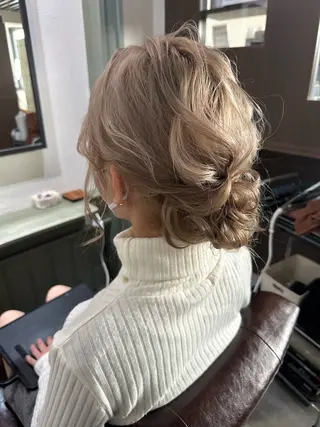 ヘアアレンジ yu uのヘアスタイル