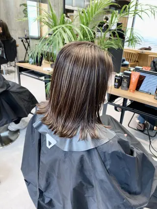 ミディアム カラー 🌈透明感カラー ✨松田龍也🌈のヘアスタイル