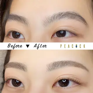 マツエク・マツパ salon peacockのマツエク・マツパデザイン