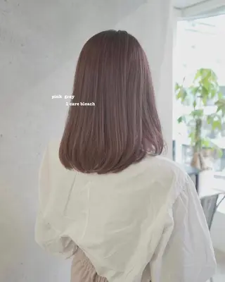 ミディアム カラー シェアサロン salowin所属・✨ブリーチなし透明感 カラー🥇ユースケのヘアスタイル