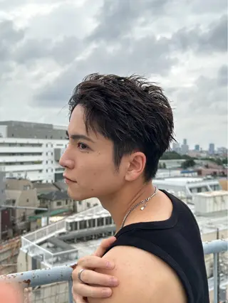 ショート パーマ メンズ メンズ支持率エリア No.1/keitaのヘアスタイル