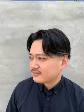 ミディアム メンズ メンズカット/パーマ 福島区SOSOのヘアスタイル