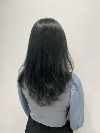 ロング カラー ピンクカラー🎀 米津 美佑のヘアスタイル