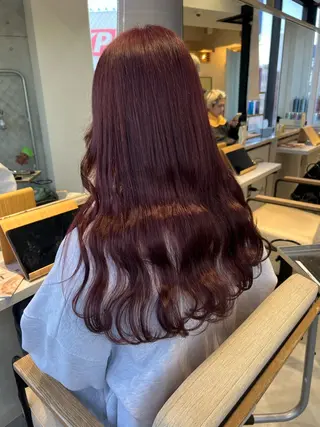 ミディアム デザイン🥇複雑履歴 ハイトーン特化のヘアスタイル