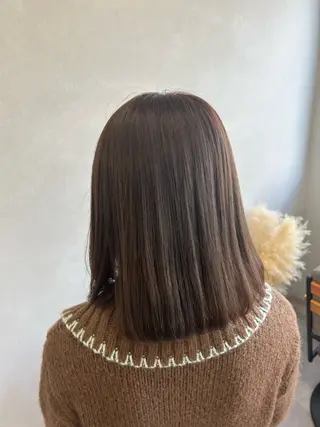 ミディアム カラー 暖色･似合わせカラー (廣石沙英🎀)のヘアスタイル