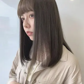 ミディアム Takahiro 髪質改善のヘアスタイル