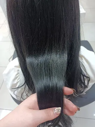 ロング 【縮毛矯正/レディー スカット】美涼🎀のヘアスタイル