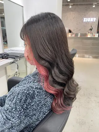 ロング カラー himeka🪽 アレンジ/ブリーチのヘアスタイル
