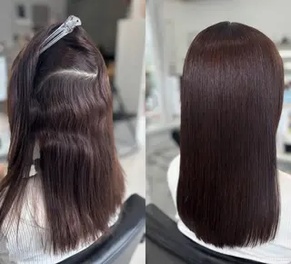 セミロング 岩﨑真奈【LEV.】 ボブスタイルのヘアスタイル