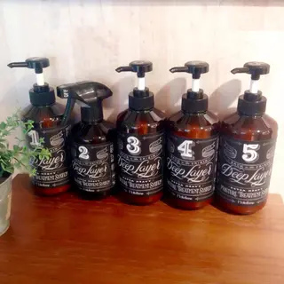 ショート ミディアム セミロング ロング カラー アオガミ （前髪顔周りカット）のヘアスタイル