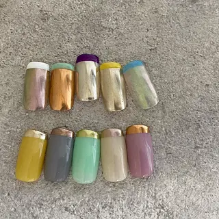 ネイル Ray. ／綺麗目ニュアンスのネイルデザイン