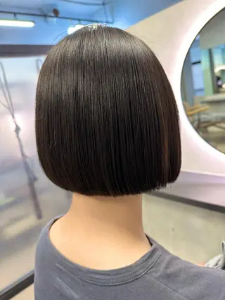 ショート カラー 新宿/韓国風レイヤー 髪質改善/ジャッキーのヘアスタイル