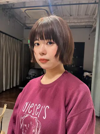 カラー 🍒暖色カラー🍒 ueno aiのヘアスタイル