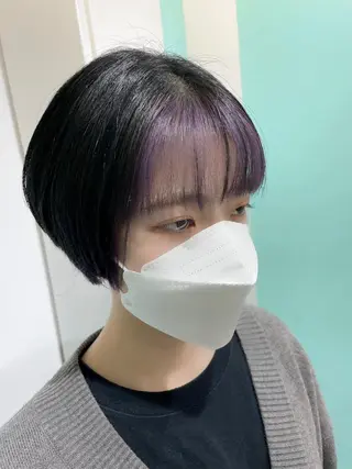 ショート Matina hair所属・原 千景のヘアスタイル