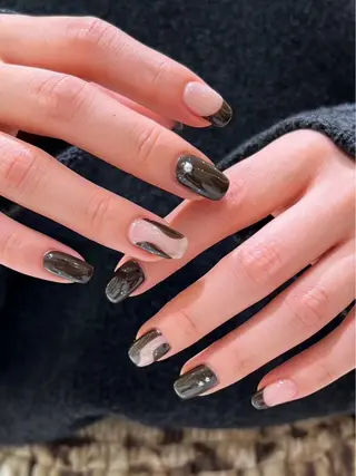 ネイル ハイトーン/レイヤー KYOKA🩶のヘアスタイル