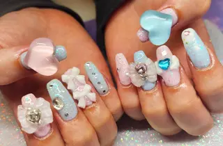 ネイル 💜bora .のネイルデザイン