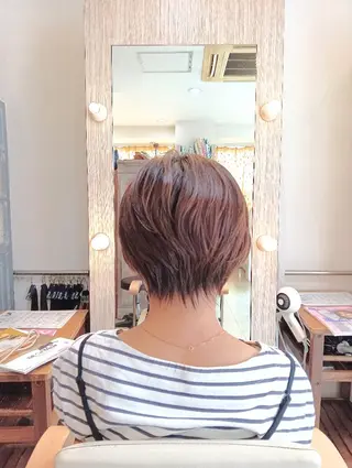 ショート DiMPlE  【ディンプル】 越谷/越谷駅前所属・DiMPlEみやじま はつみのヘアスタイル
