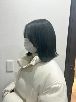 ミディアム 🌈モテ色 村上のぶきのヘアスタイル