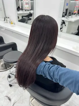 ロング カラー パーマ ヘアアレンジ メンズ キッズ ♥️韓国ヘア レイヤー♥️ゆりのヘアスタイル