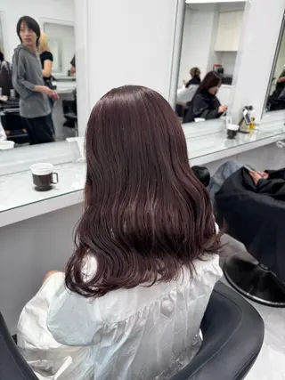 ロング カラー ヘアアレンジ 透け上品ハイトーン 職人ゆうと🤍のヘアスタイル