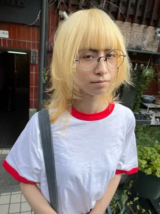 ミディアム カラー KAH所属・Koichi Satoのヘアスタイル