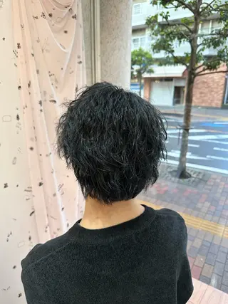 メンズ ORANGE POP _HIBIKIのヘアスタイル