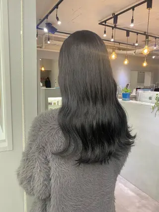 ロング カラー きよはらちさき🍑 柔らかカラー🌱🫧のヘアスタイル