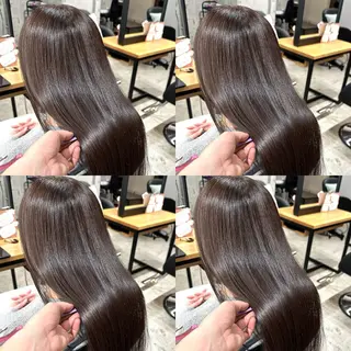 セミロング カラー ✨髪質改善/ブリーチ /ショート高山のヘアスタイル