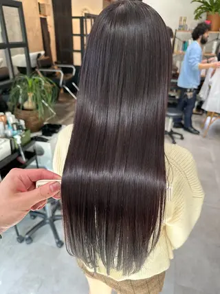 セミロング ✨透明感カラー 恵比寿HAYATO✨のヘアスタイル