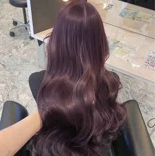 カラー EARTH あいかのヘアスタイル