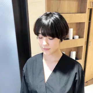 ショート 【ディレクター 🧸🤍田澤 唯那】のヘアスタイル