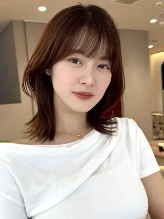ショート 韓国風cut/ 縮毛矯正/田尻真吾のヘアスタイル