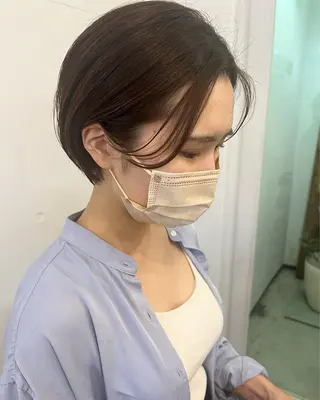 ショート 🍃透明感スタイル ｙｕ-ｋａ🍃のヘアスタイル