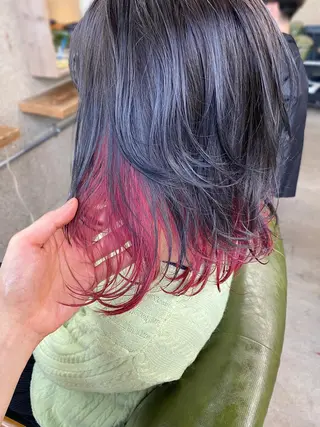 ミディアム カラー VIF所属・🗻飯田誠也🗻 カットカラー得意のヘアスタイル