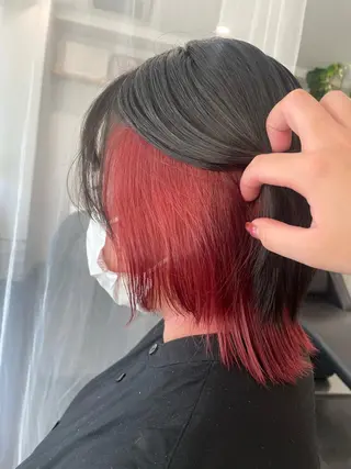 カラー miyu/ハイトーン /ブリーチのヘアスタイル