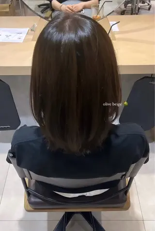 ミディアム カラー Agnos 青山/ saya🌼のヘアスタイル