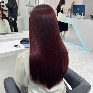 ロング 🩷暖色カラー🩷 BONのヘアスタイル