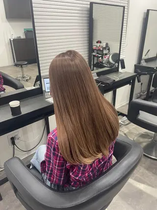 ロング カラー 🤍透明感推しカラー 🤍yui‪💞✨のヘアスタイル