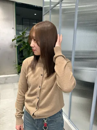 カラー ひかり／ショート ／似合わせカラーのヘアスタイル