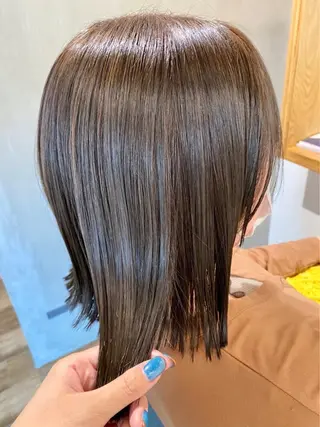 ミディアム カラー Hollow池田店所属・美容室 Hollowのヘアスタイル