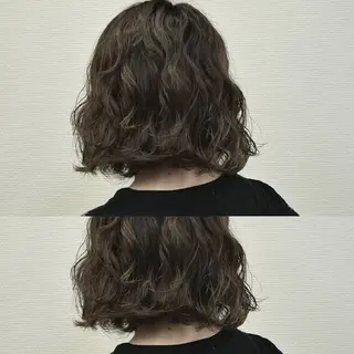 パーマ シ マのヘアスタイル