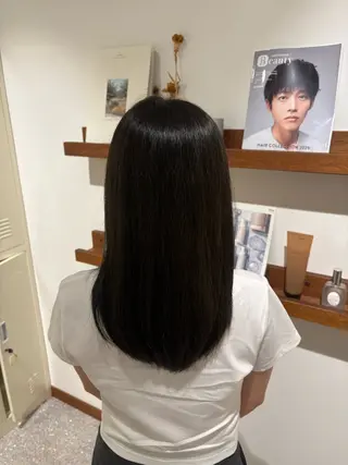 カラー 藤波 愛佳のヘアスタイル